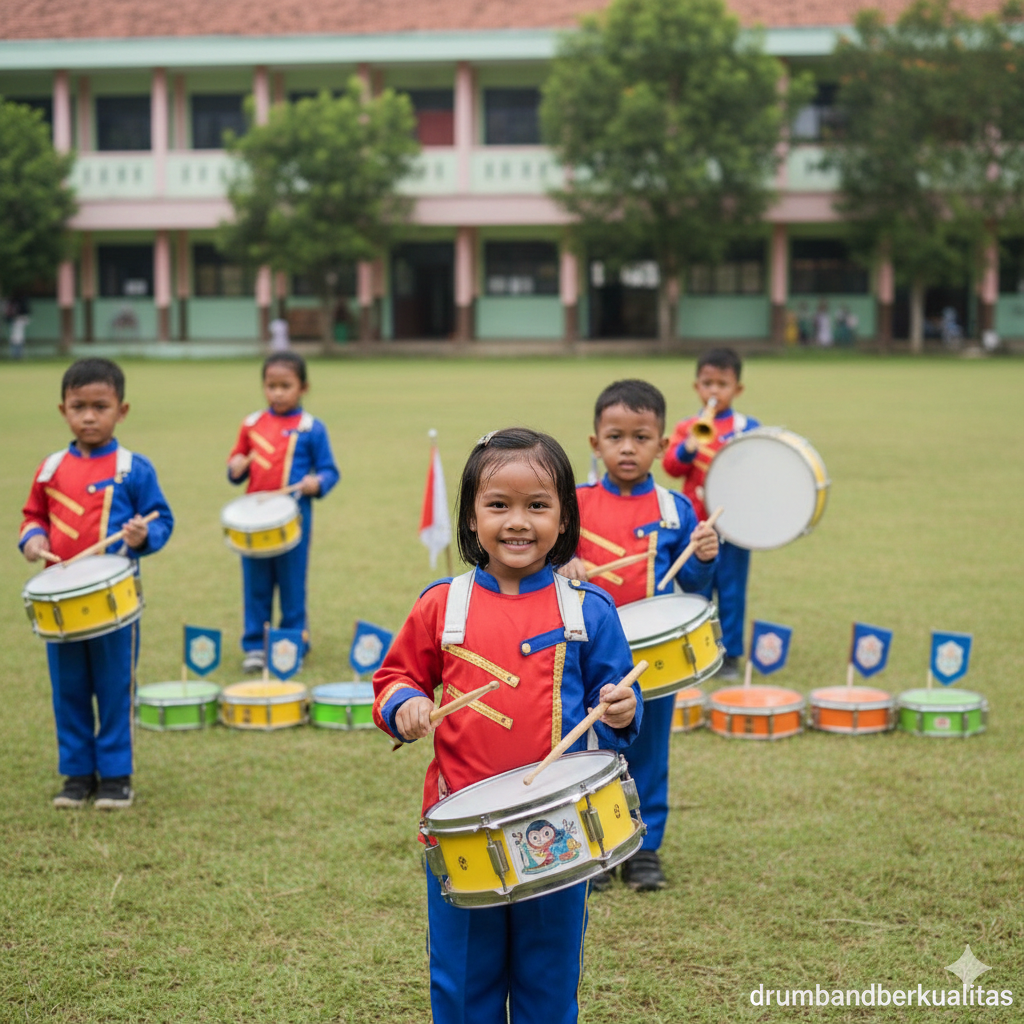 Alat Drumband Edukatif Anak TK dan SD
