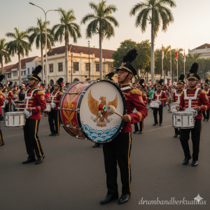 Fungsi & Keunggulan Bass Drum dalam Formasi Drumband