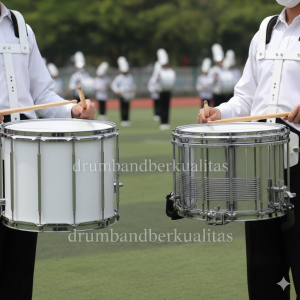 Perbandingan Tenor dan Snare Drumband